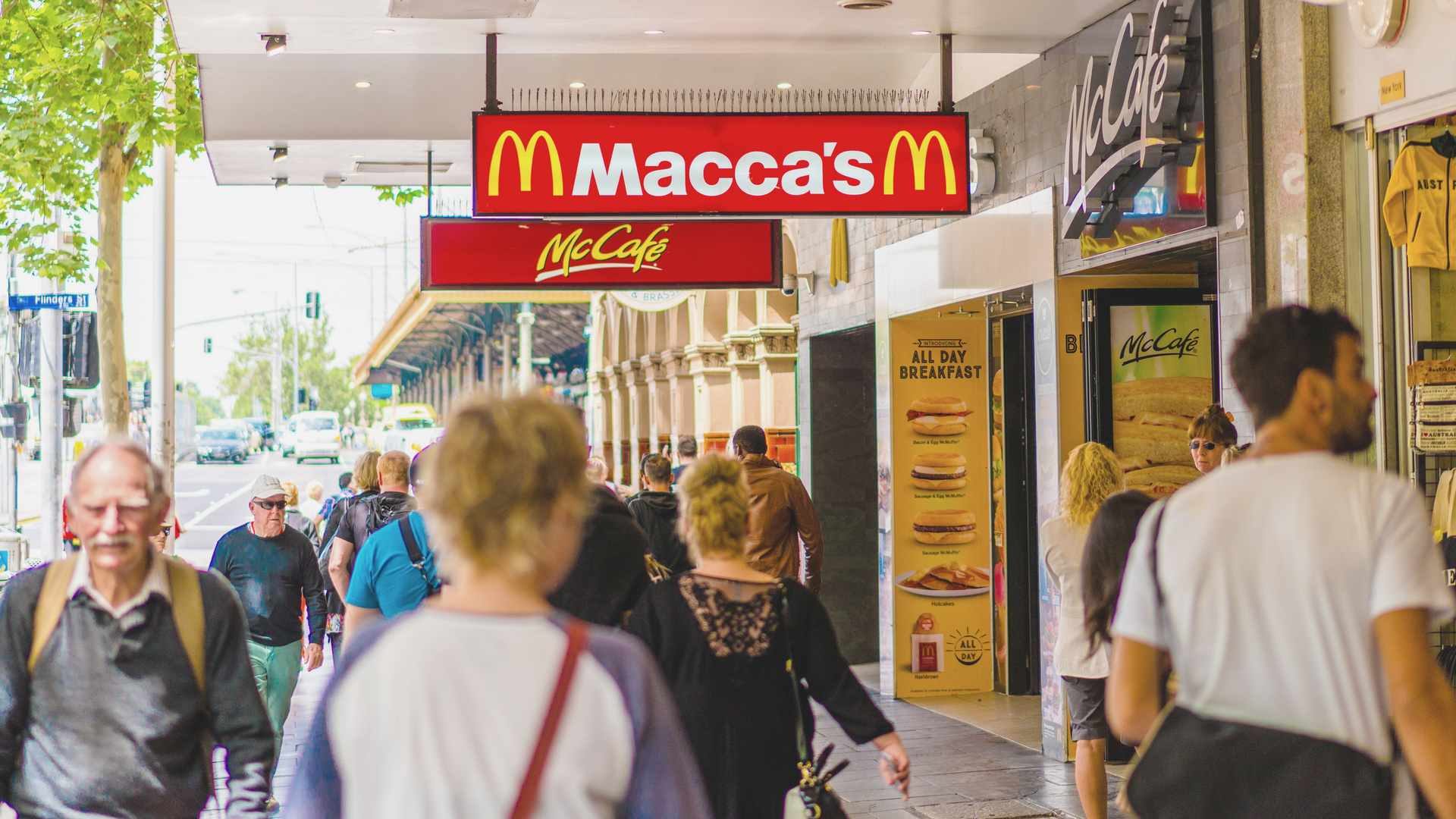 Macca's in Melbourne, Australia
