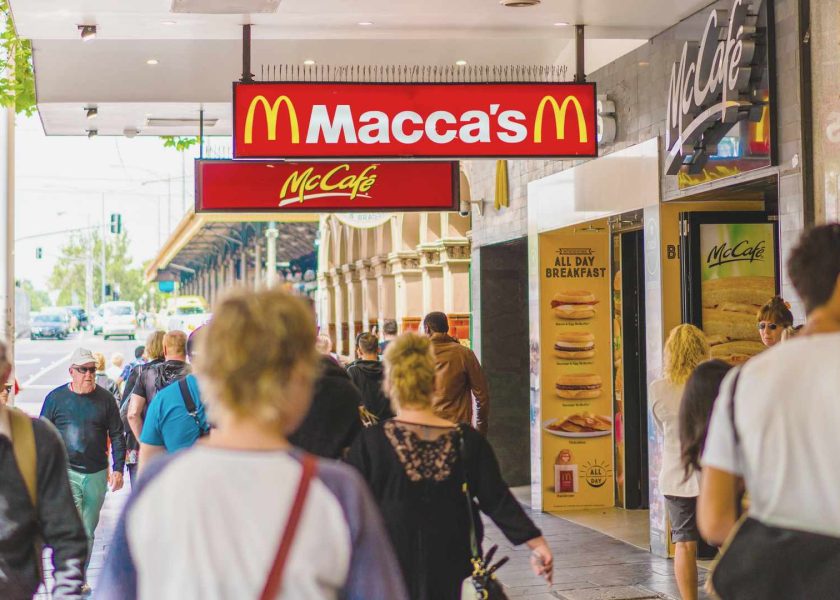 Macca's in Melbourne, Australia