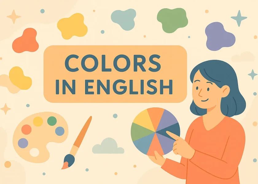 myes my english school couleurs en anglais