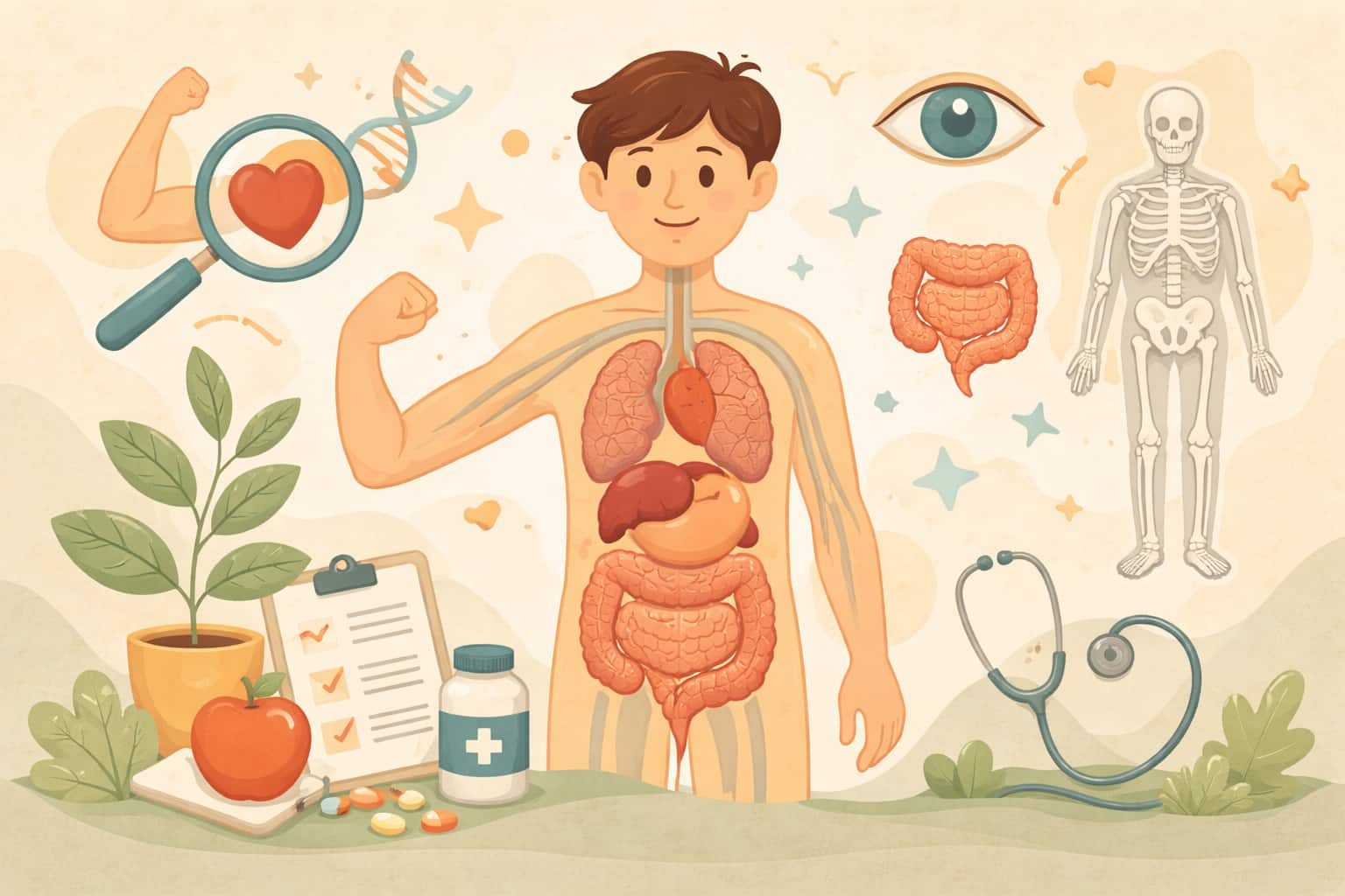 myes my english school corps humain en anglais