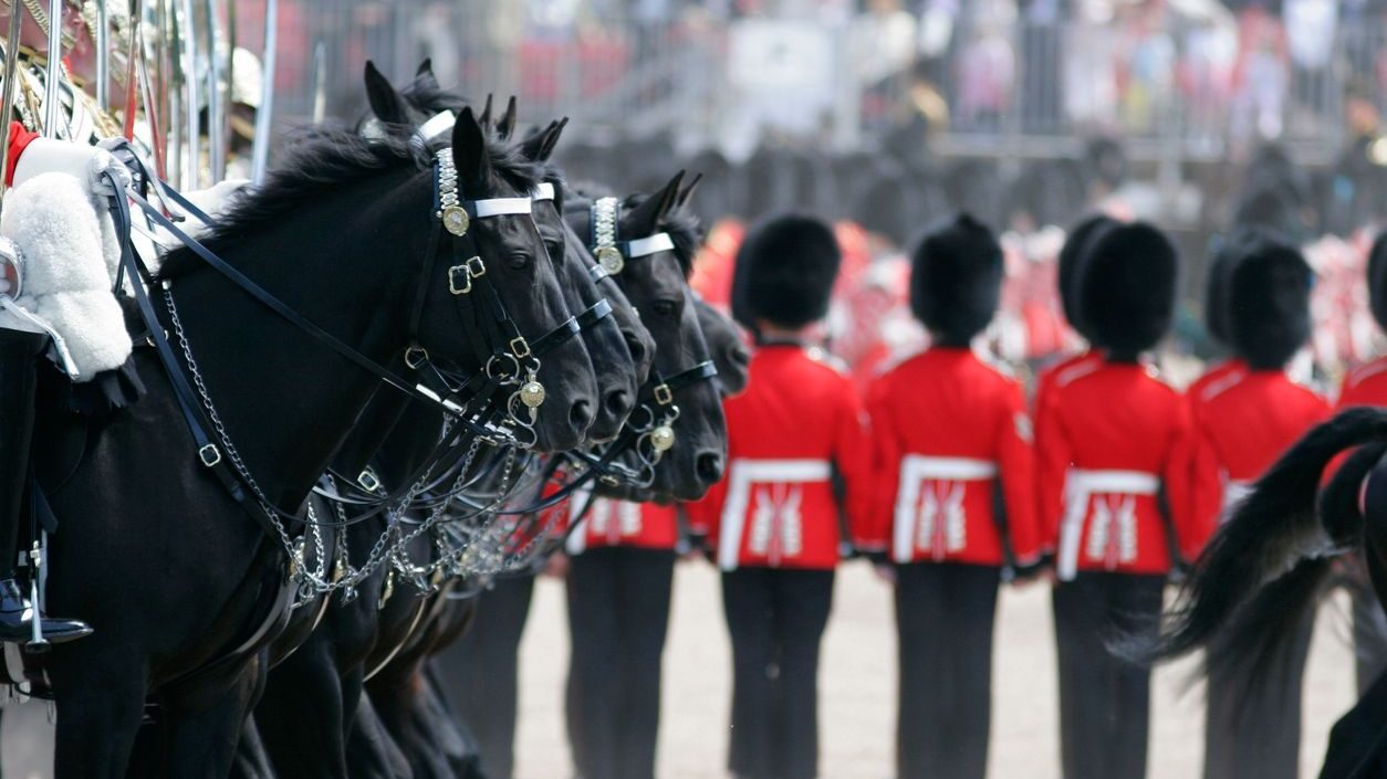 trooping the colour