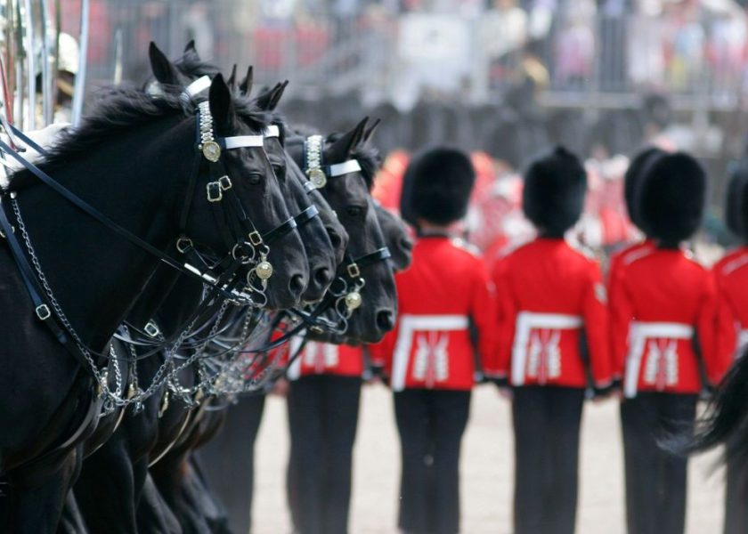trooping the colour