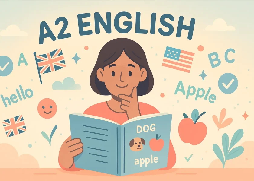 myes my english school niveau A2 en anglais