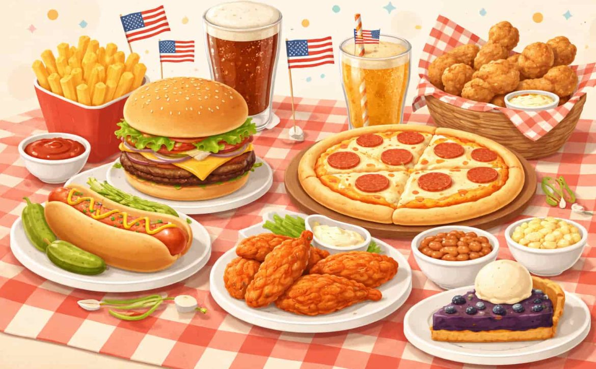 myes my english school plats américains