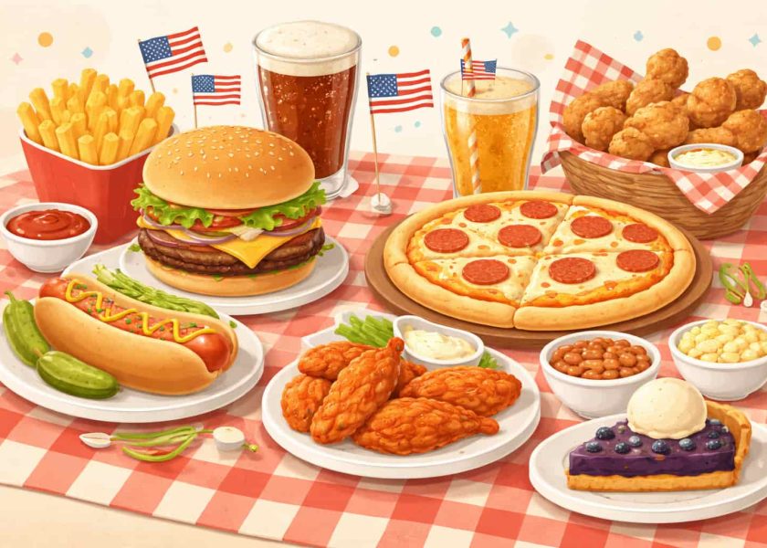 myes my english school plats américains