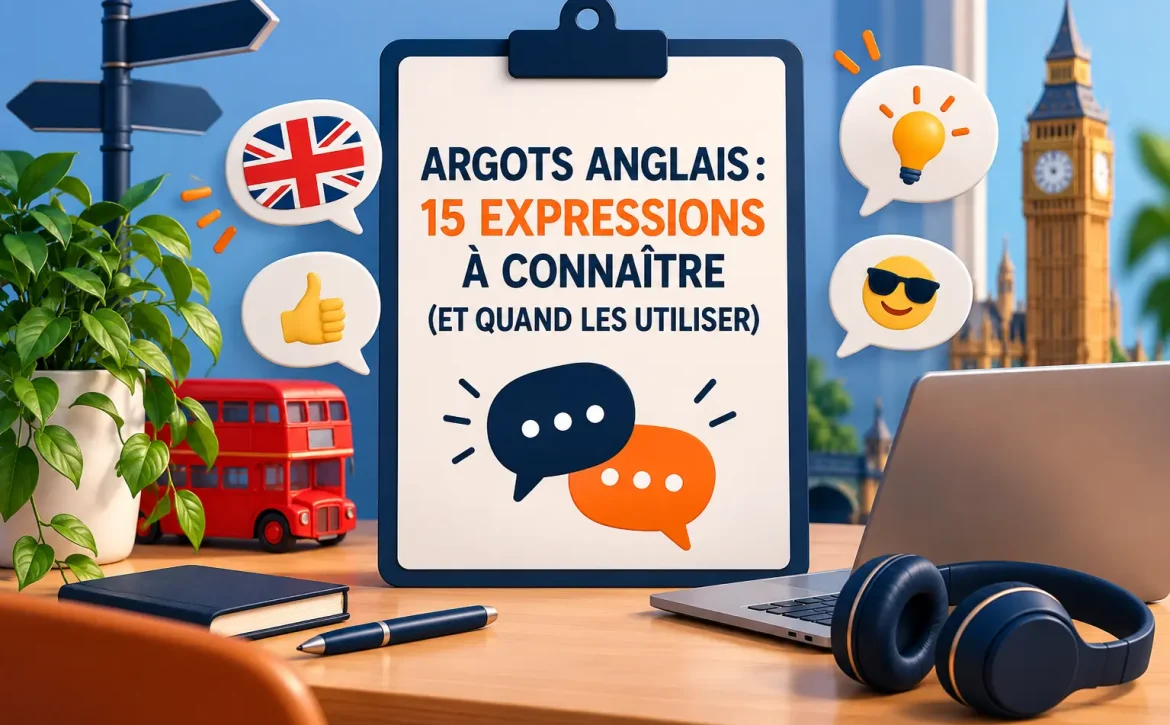 Argots anglais : 15 expressions à connaître et quand les utiliser